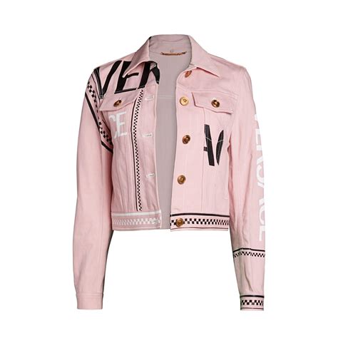 versace womens denim jackets|versace jacket price.